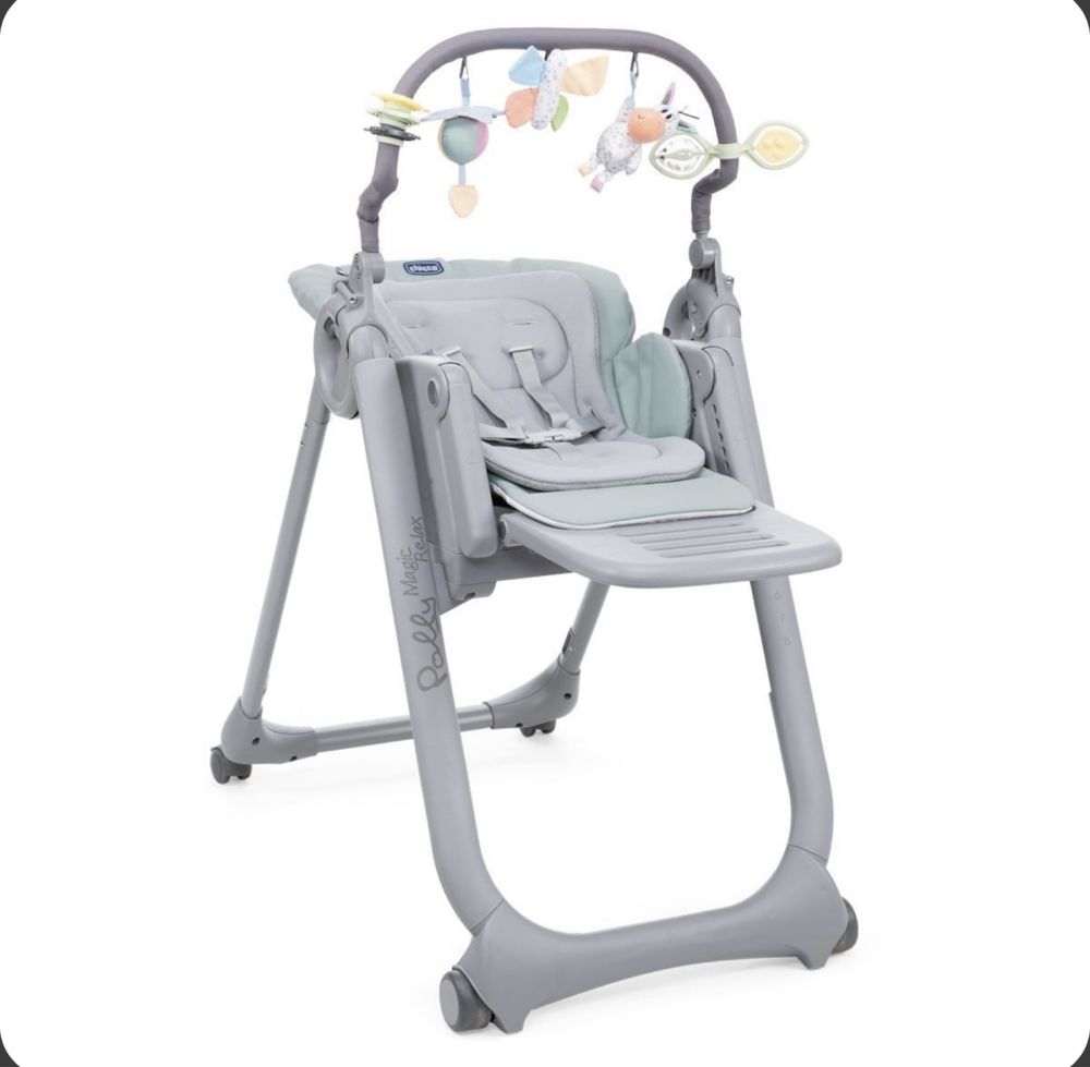 Продам стульчик для кормления Chicco Polly Magic Relax 3-в-1