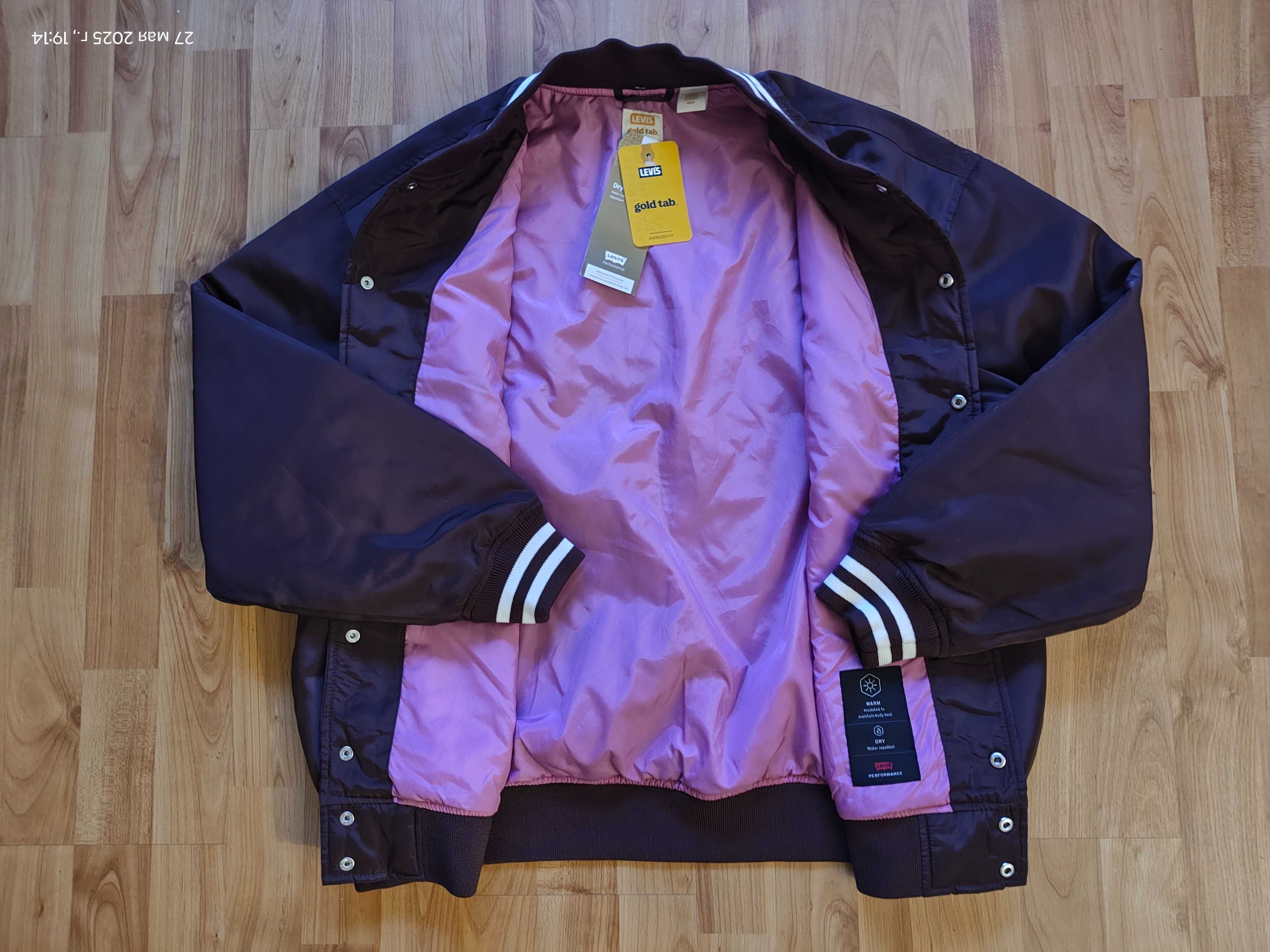 Куртка-бомбер Levis Monterey Gold Tab (США),оригинал,новая,р-р 50
