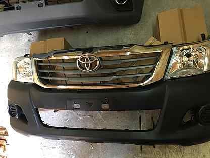 Бампер фара решетка радиатор капот крыло телевизор Hilux/Хайлюкс 12-15