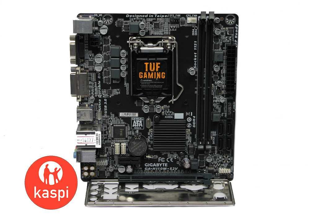 Мат.Плата LGA 1151 GIGABYTE GA-H110M-S2V 2x DDR4