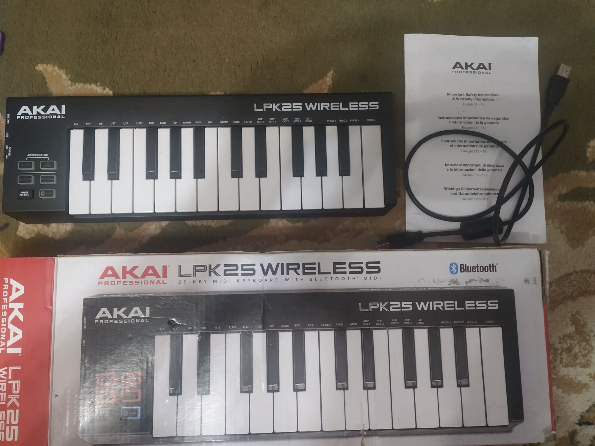 Midi  Wireless AKAI LPK25