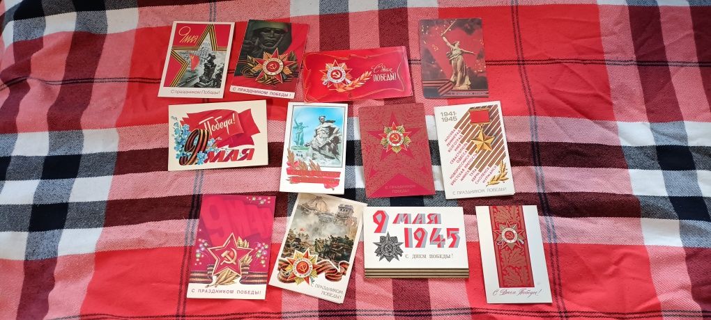 Открытки разные ассорти СССР винтажный