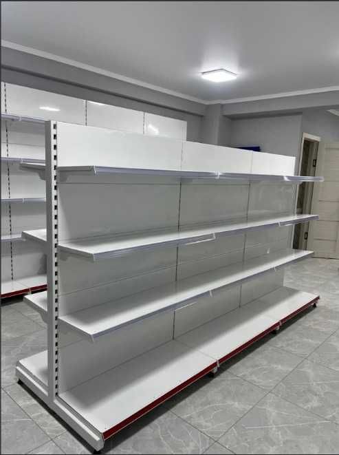 Стелажи полки прилавок ветрины торговые оборудования для магазина