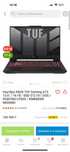 Игровой ноутбук Asus tuf gaming A15