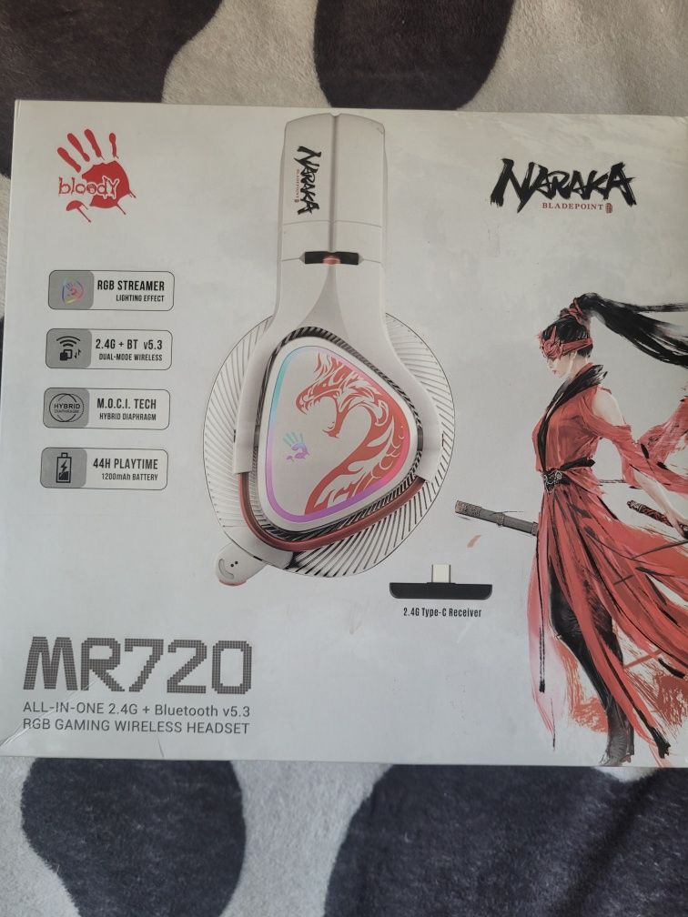 Игровые наушники Bloody MR720 на радиоканале