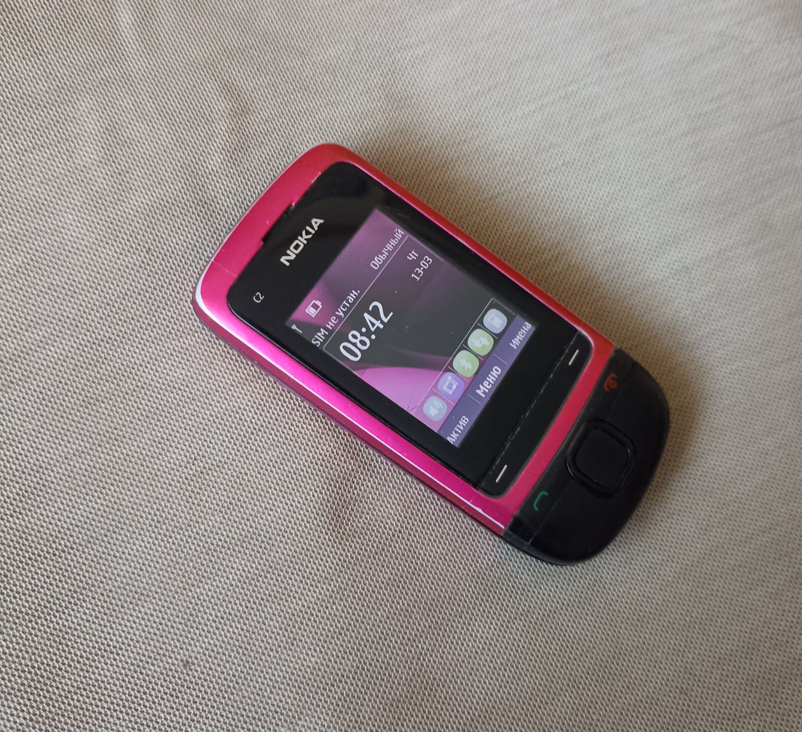 Продам телефон Нокиа C-2, слайдер, Nokia, подарки, для дома.