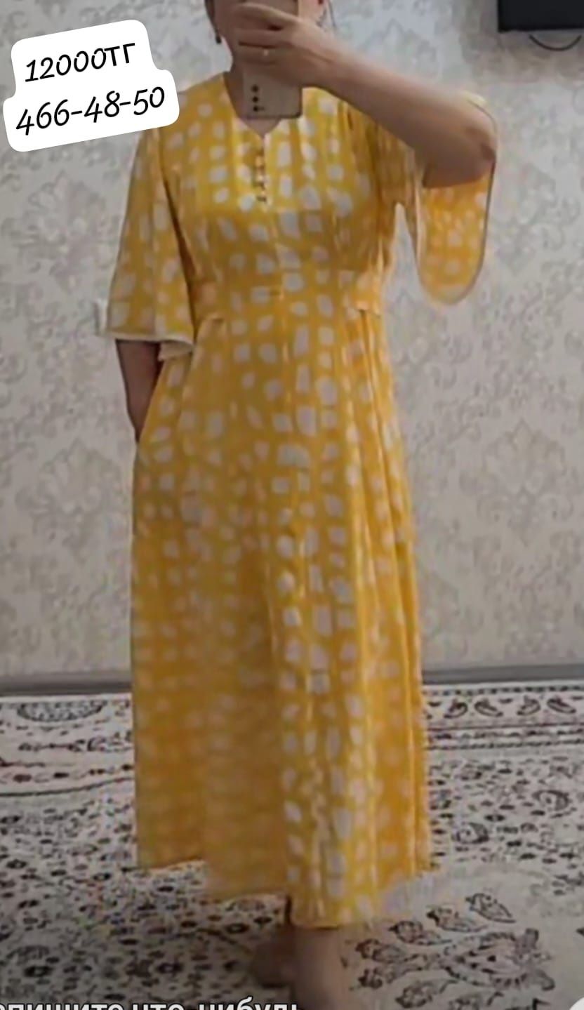 Платье из штапеля