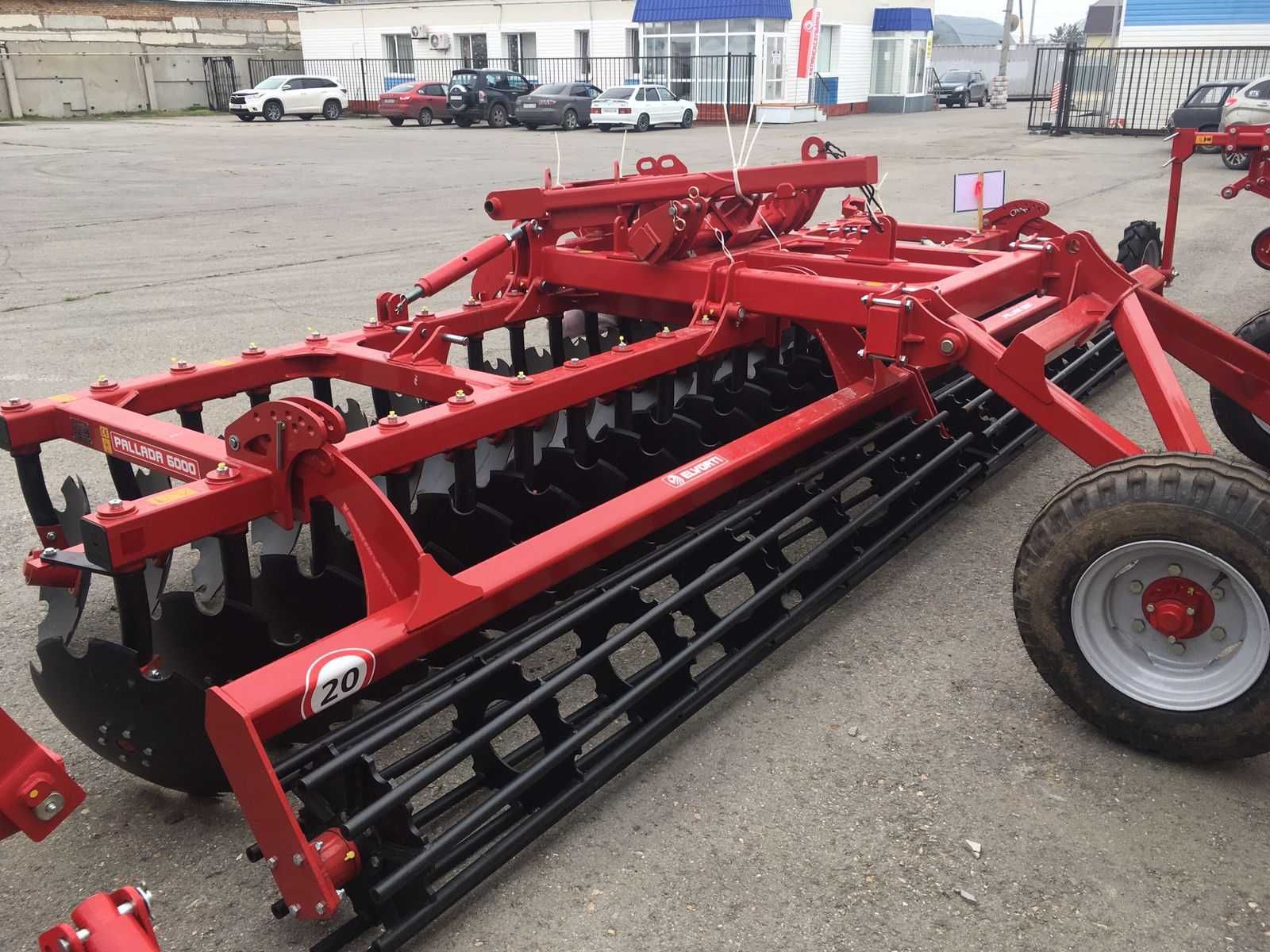 борона дисковая прицепная бдп-6000 pallada