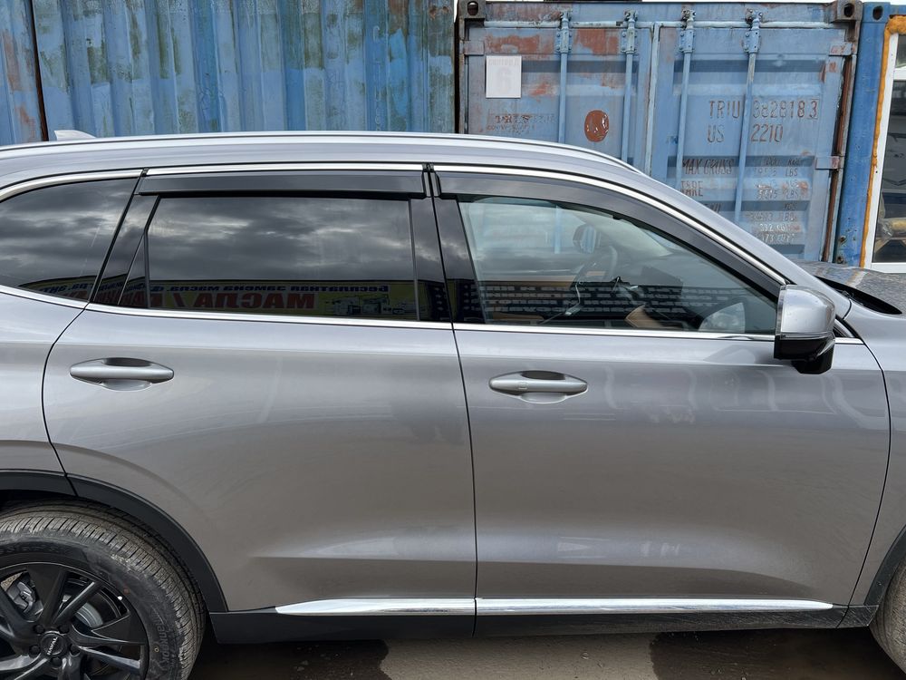Дефлекторы окон с хромом Haval H6 с 2021+