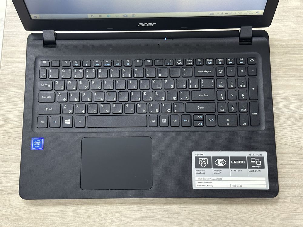 Ноутбук Acer в идеальном состоянии / Windows 10 + Office / kaspi