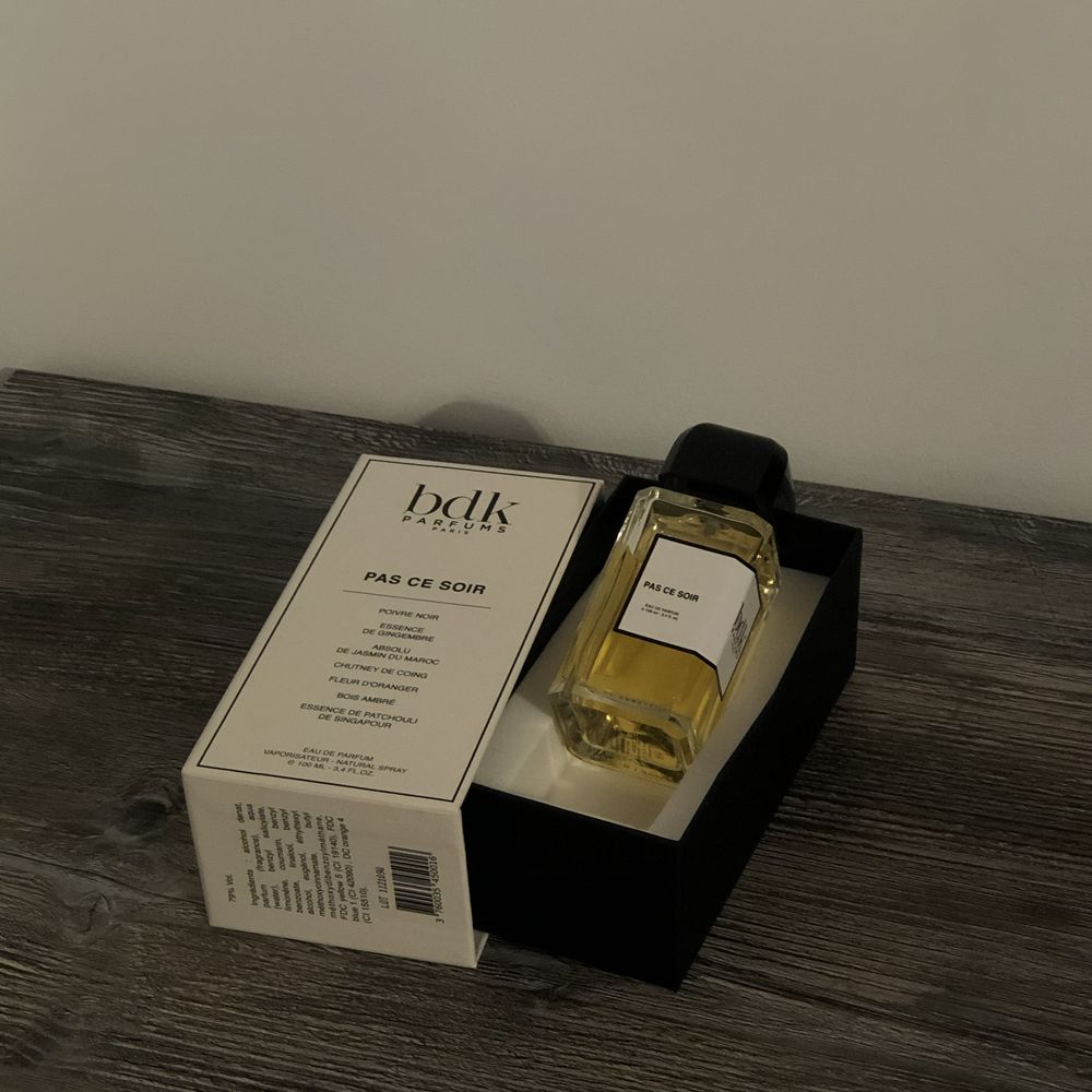 Нишевый Парфюм BDK Parfums Pas Ce Soir