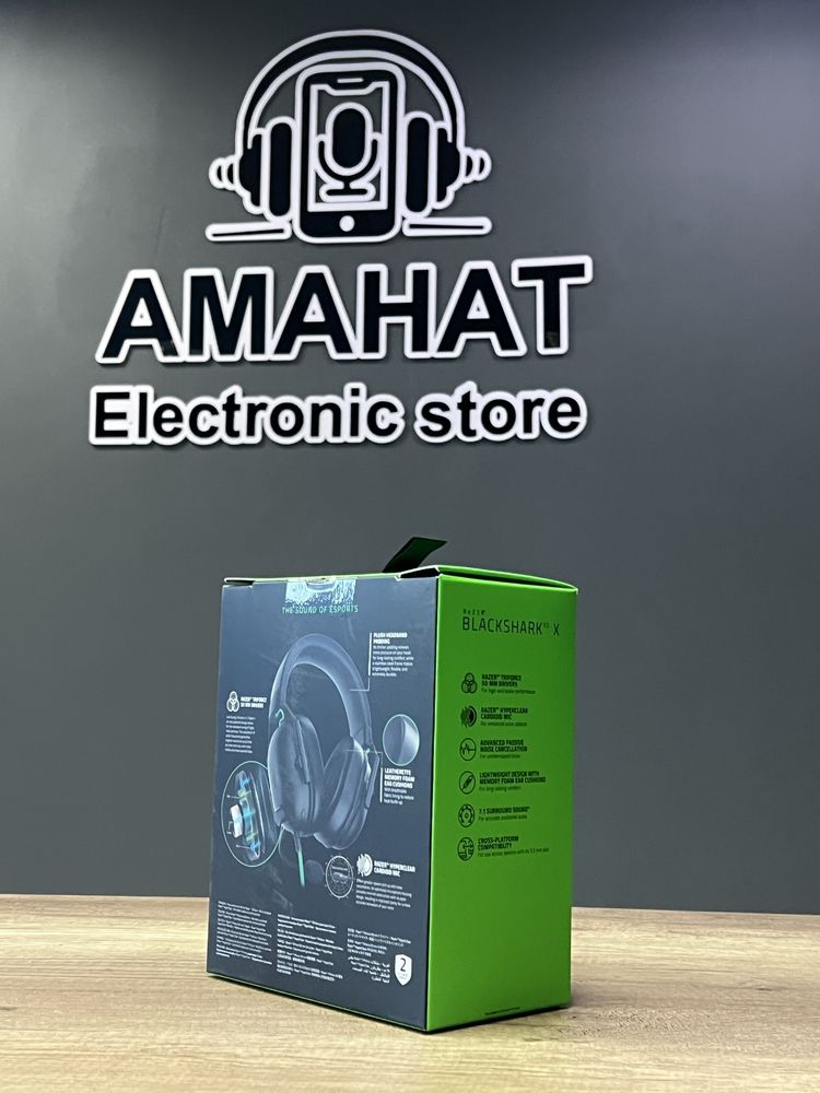 Наушники Razer Blackshark V2 X белый