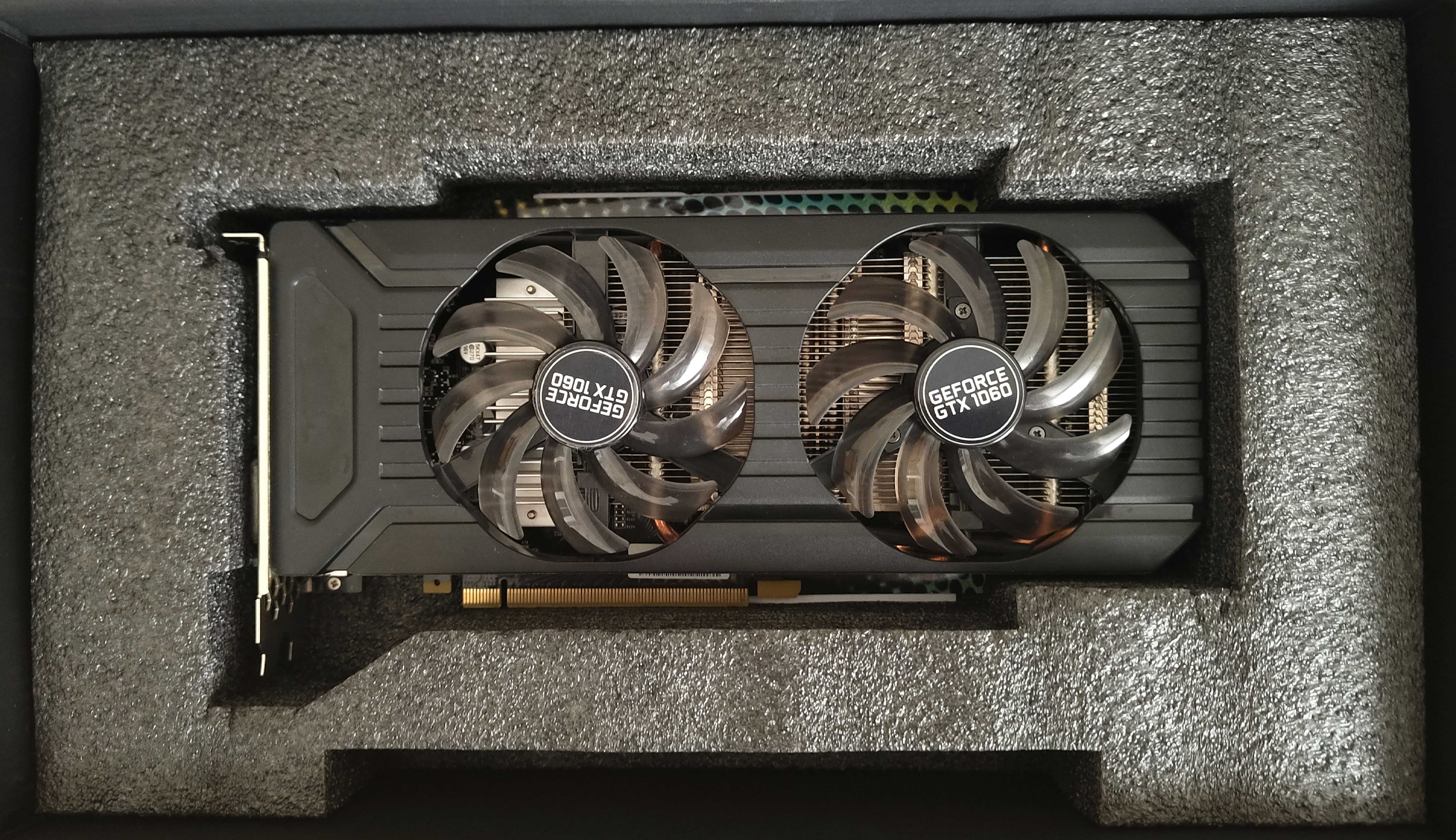 Продам видеокарту Palit GTX 1060 3Gb