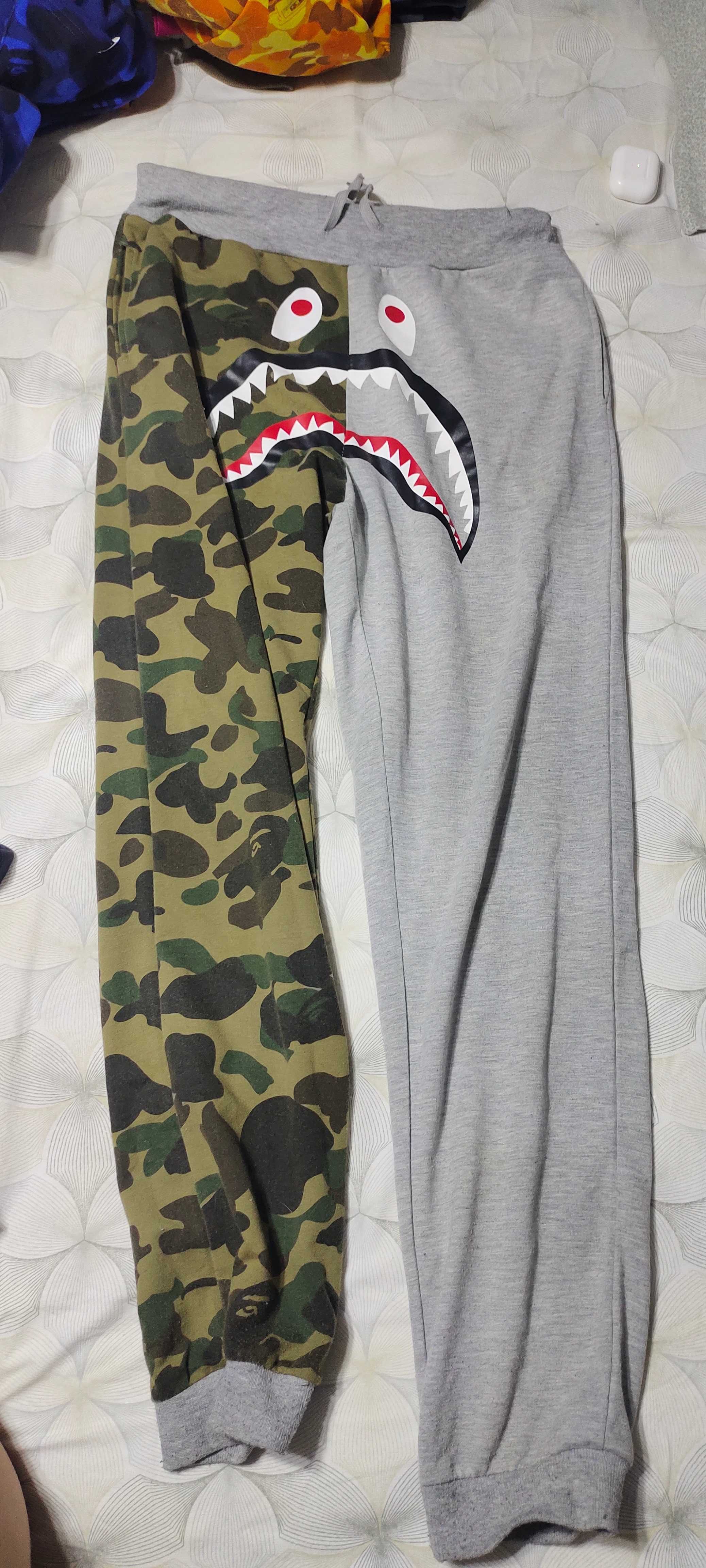 штаны/шорты bape и джинсы polar big boy + evisu