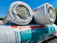 Минеральная вата в рулонах, стекловата. Теплоизоляция, утеплитель