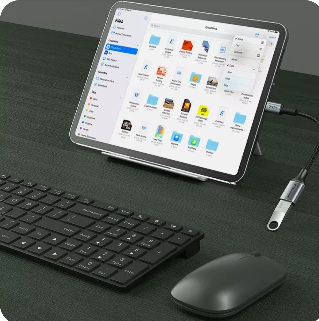 OTG переходник, Type C на USB. Алматы