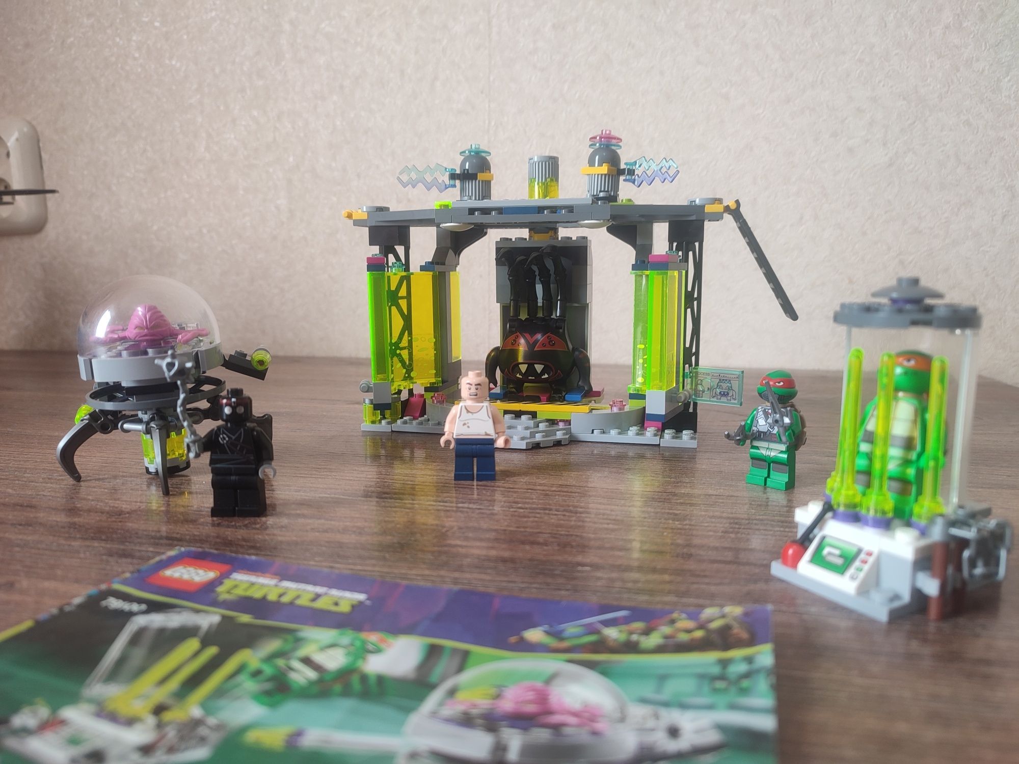Конструктор Лего Lego черепашки ниндзя 2 набора 79100 и 79119 оригинал