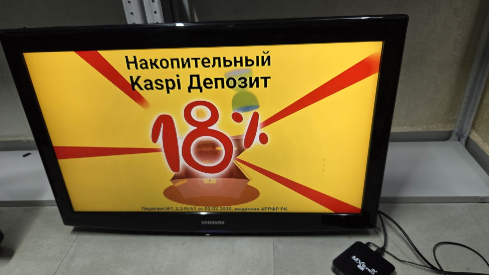 *️⃣ОРИГИНАЛ Samsung Tv 94см LE37R81B + Андроид смарт Приставка  / QTV