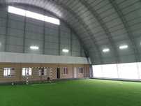 Тентовое крытый  футбольное поле на заказ под ключ (утепленный)