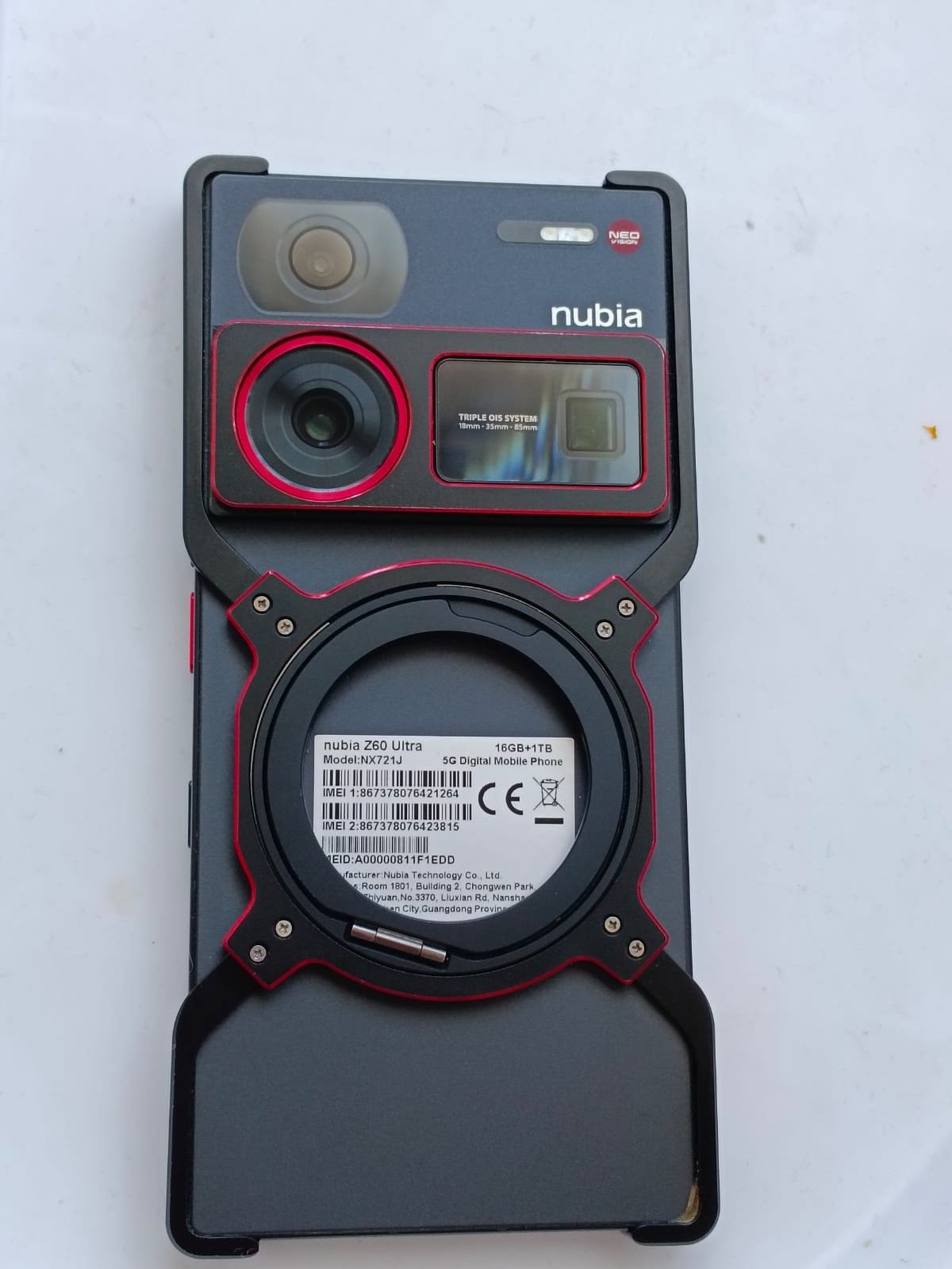 Nubia Z60 Ultra обмен