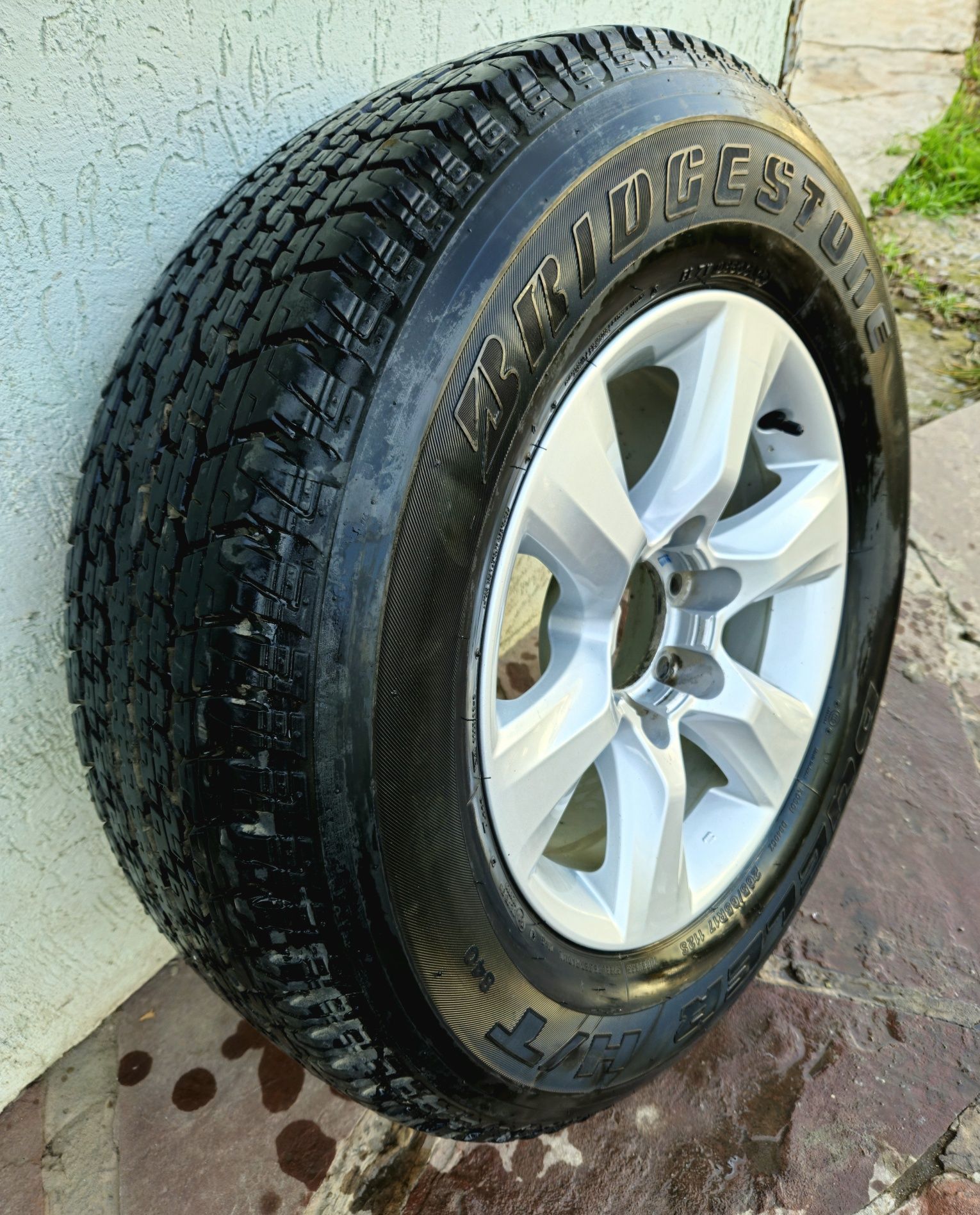 Диск с резиной DUNLOP на Прадо 150 Prado R17 оригинал