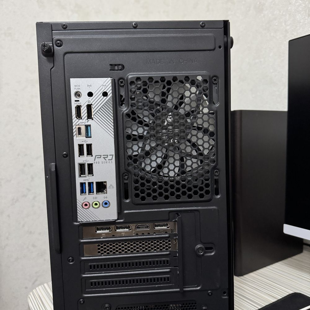 Мощный игровой ПК R7 8700f + RTX 4060 + монитор