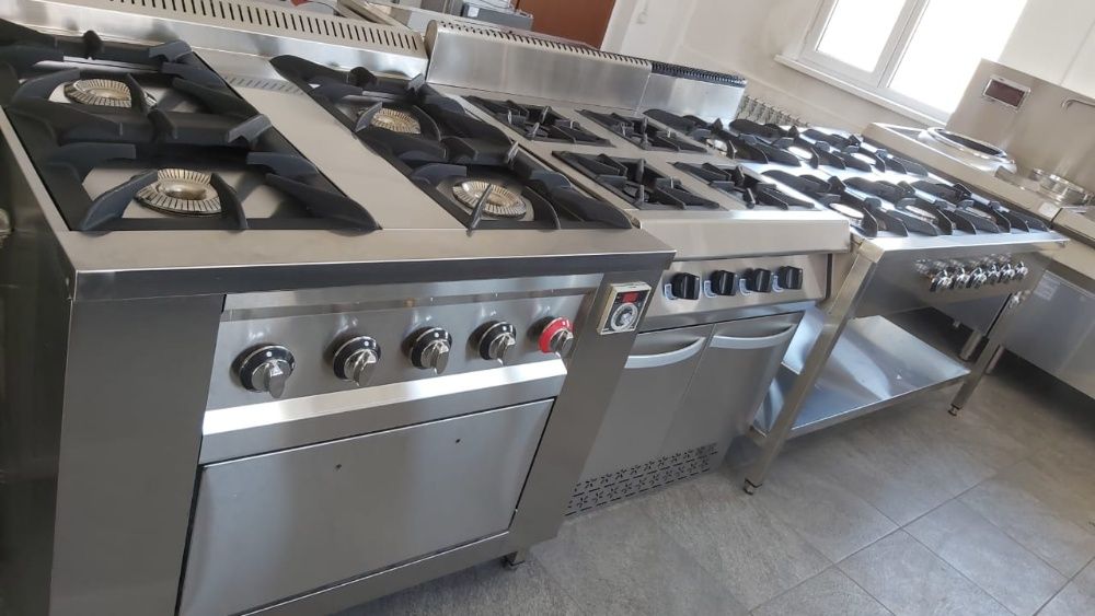 Плита газовая профессиональная, газплита, печь для кафе, ресторана