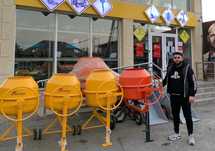 Бетономешалка 180л 200л 220л 260л 500л Супер Ассорти Kaspi RED