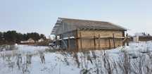 Дом бревенчатый калиброванный