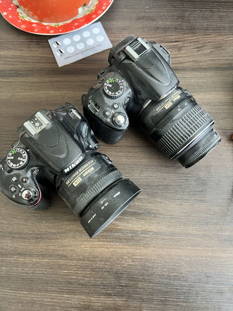 Два Nikon, возможно рабочих, дешево