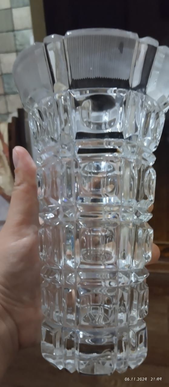 Ваза хрустальная СССР