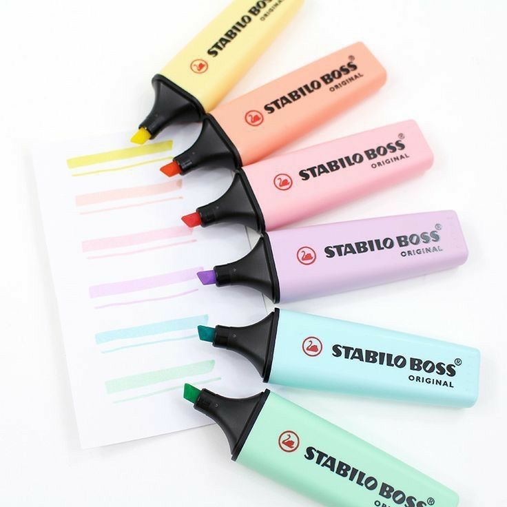 Продам маркеры текстовыделители Stabilo Boss оригинал