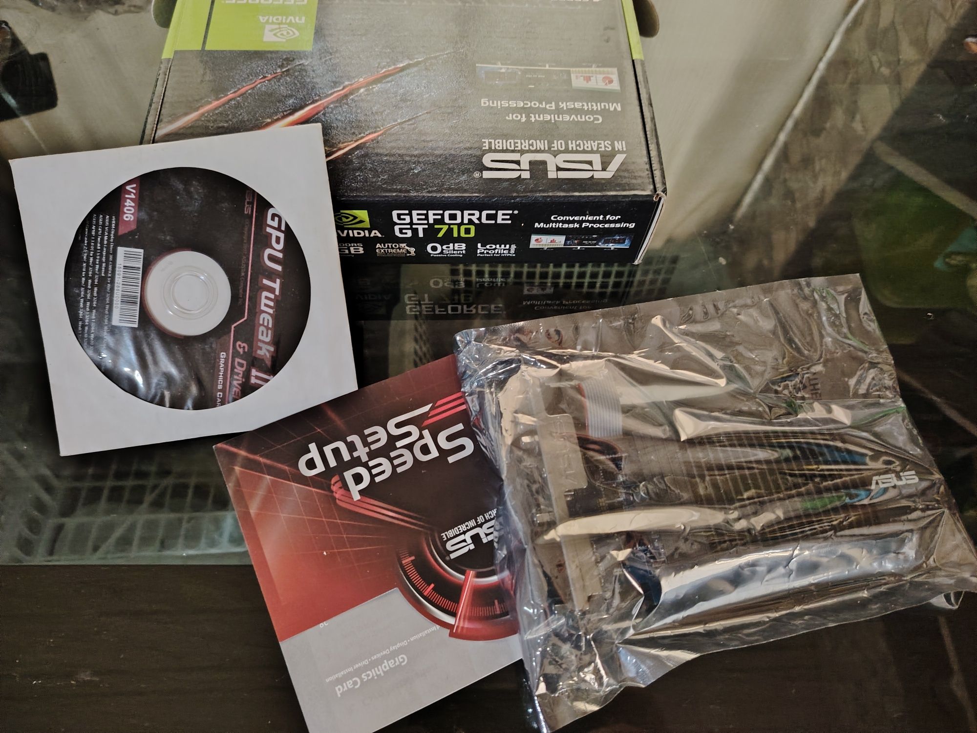 Игровая видеокарта Nvidia GT 710 1Gb