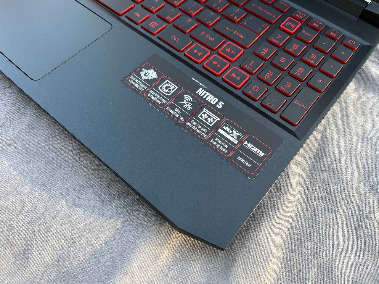 Игровой Nitro 5 Core i5-11*ОЗУ 16*SSD 512*RTX 3050-4гб Гарантия!