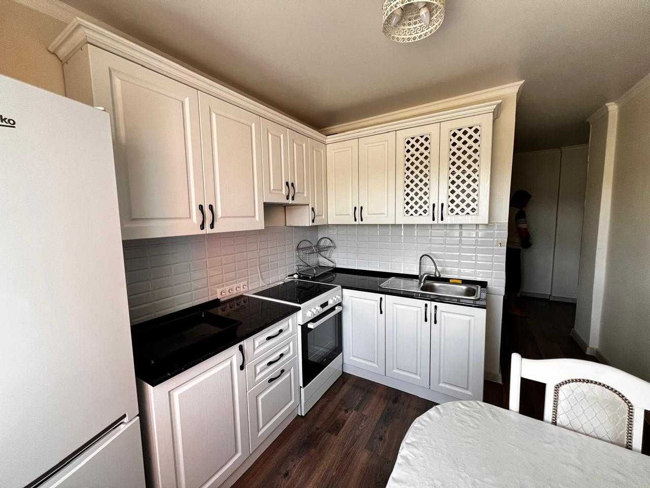 2 комн. в ЖК Астана, по Ермекова, 57 кв.м 3/9 этаж, с рем и мебелью