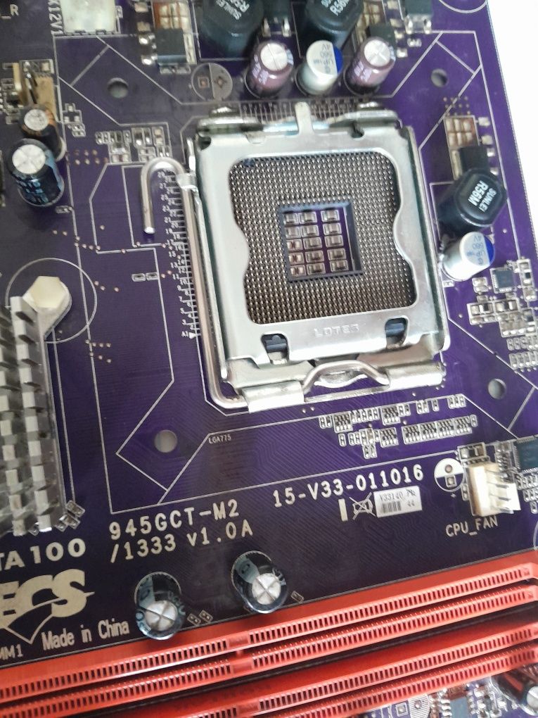 Материнская плата сокет 775 матплата для компьютера soket 775 DDR3 ECS