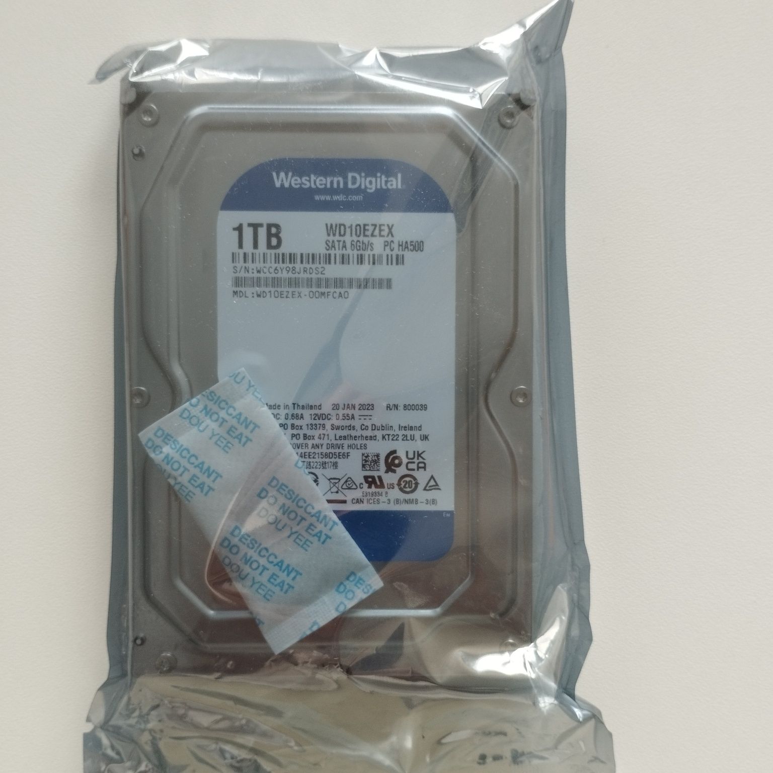 HDD диск 1 tb WD