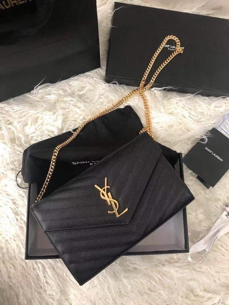 ysl сумка черная