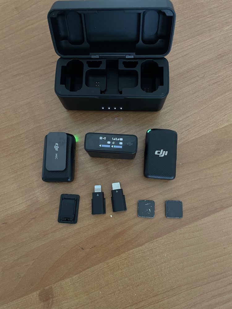 Петличка(микрофон) DJI mic 2tx +1Rx +charging case
