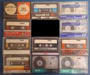 аудиокассеты JVC "горчичник". SONY, DENON, TDK, Philips