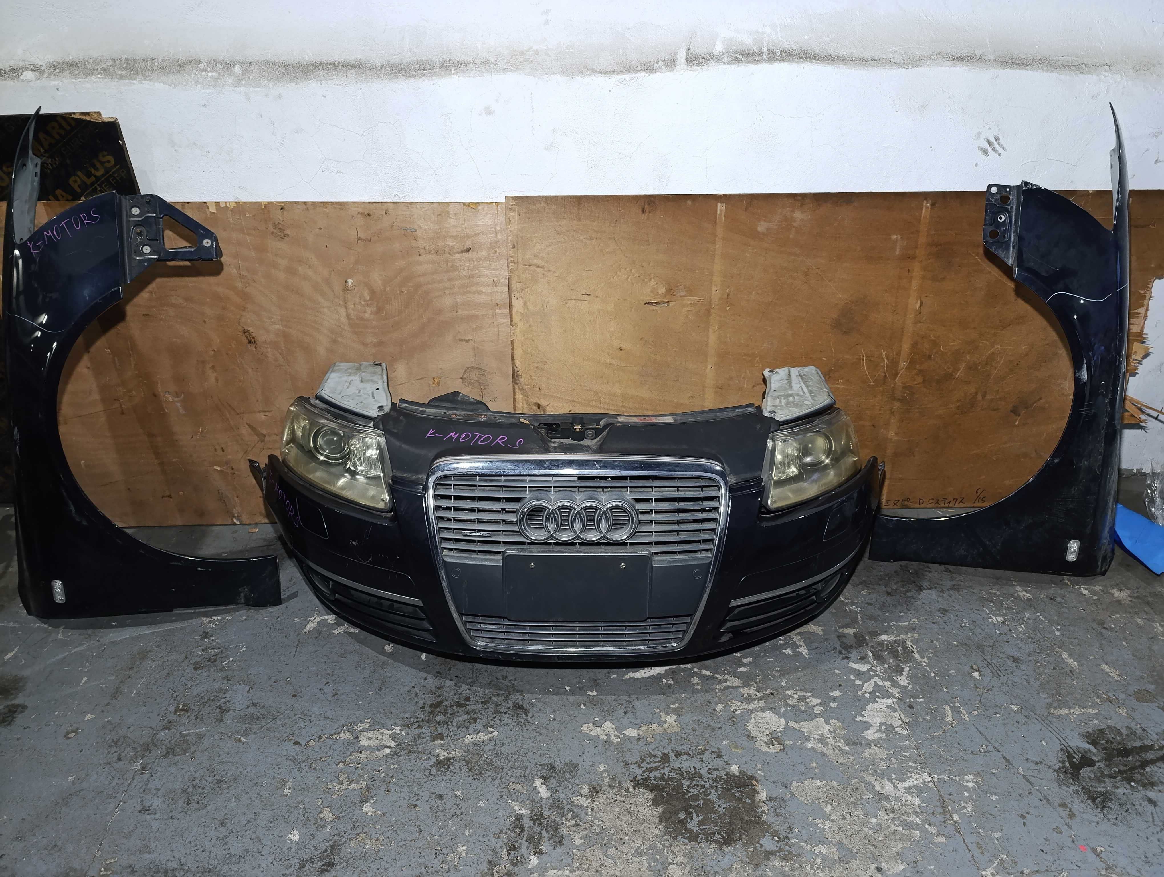 Ноускат морда Audi A6 C6 Дорест Ауди А6 С6 XENON AFS 04-08г носик