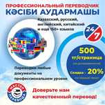 ПРОФЕССИОНАЛЬНЫЕ переводческие услуги