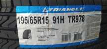 195/65R15. Triangle. TR978