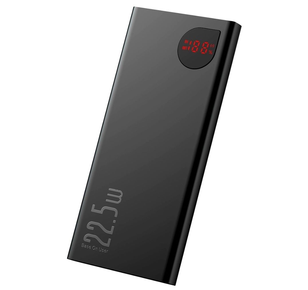 Внешний аккумулятор Baseus Adaman Metal Digital Display  20000 mah.