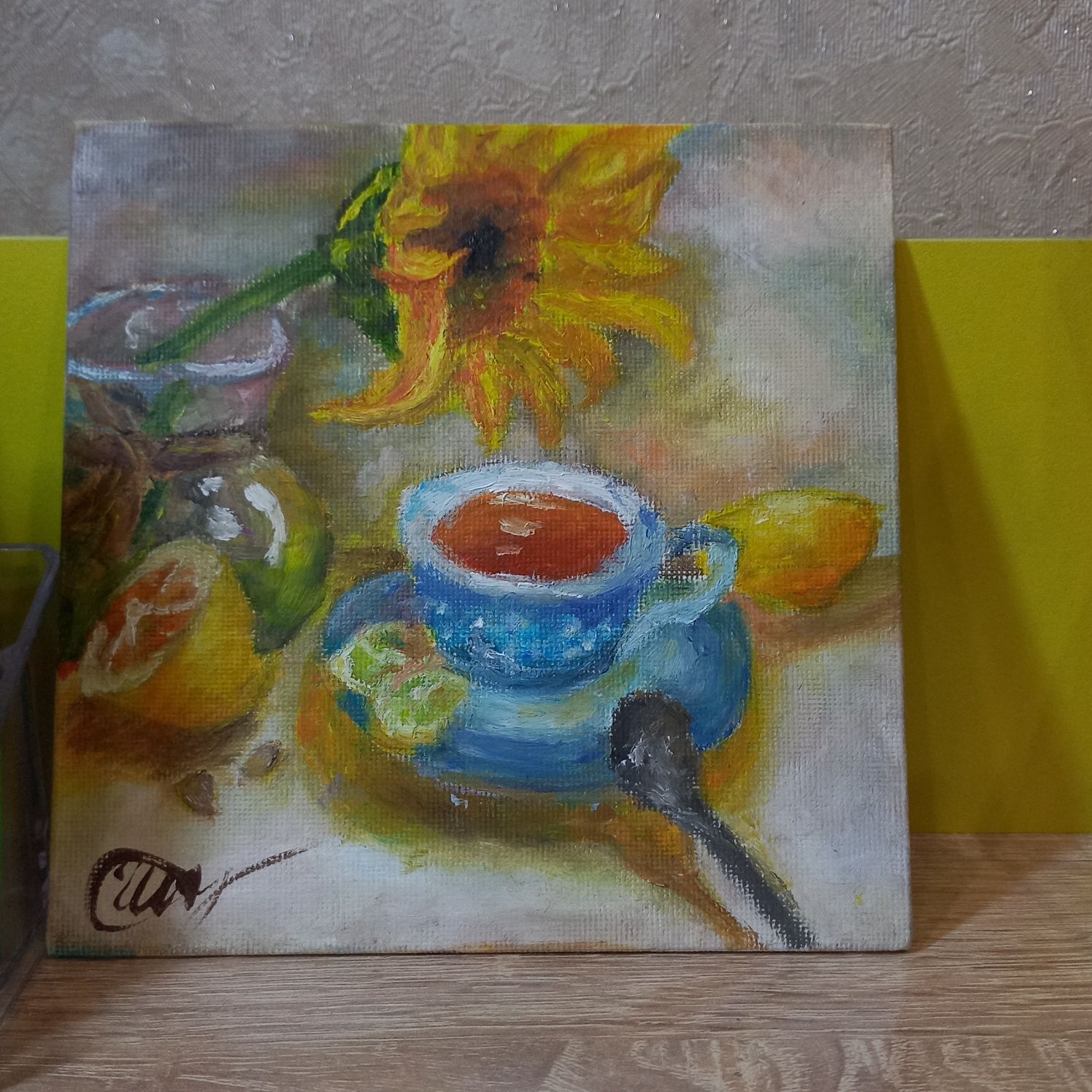 картина масляные красками