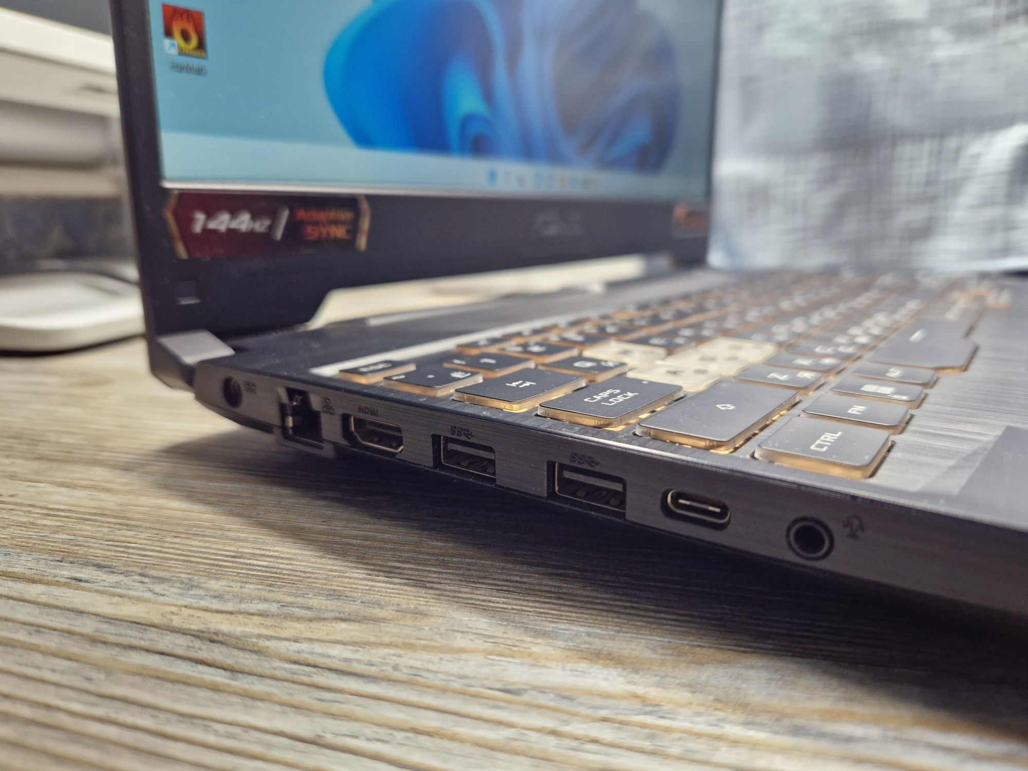 Игровой Asus TUF\Ryzen5\GTX1650 DDR6\сост норм