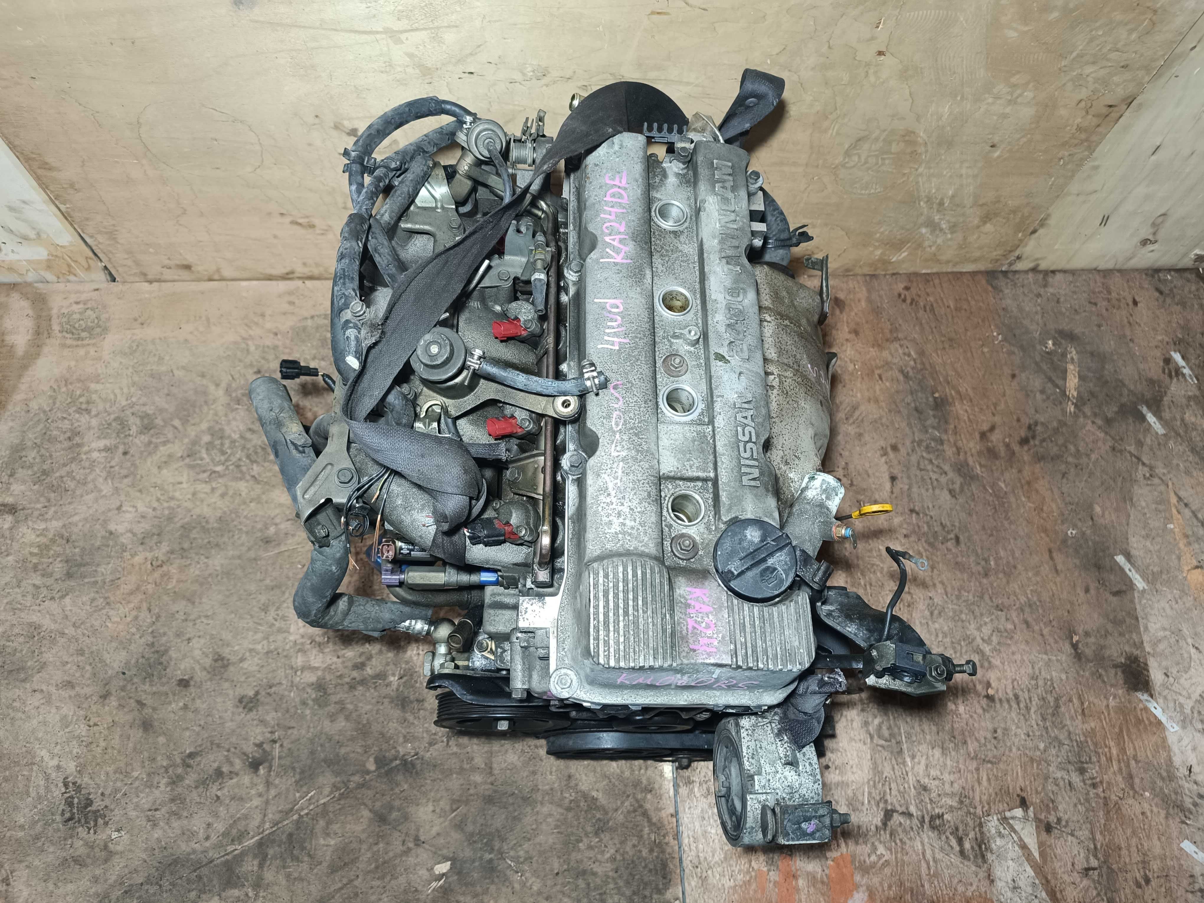 Двигатель KA24 KA24DE 2.4 Nissan Presage Rnessa 4wd Ниссан Рнесса
