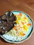 Плов очень вкусный, домашний