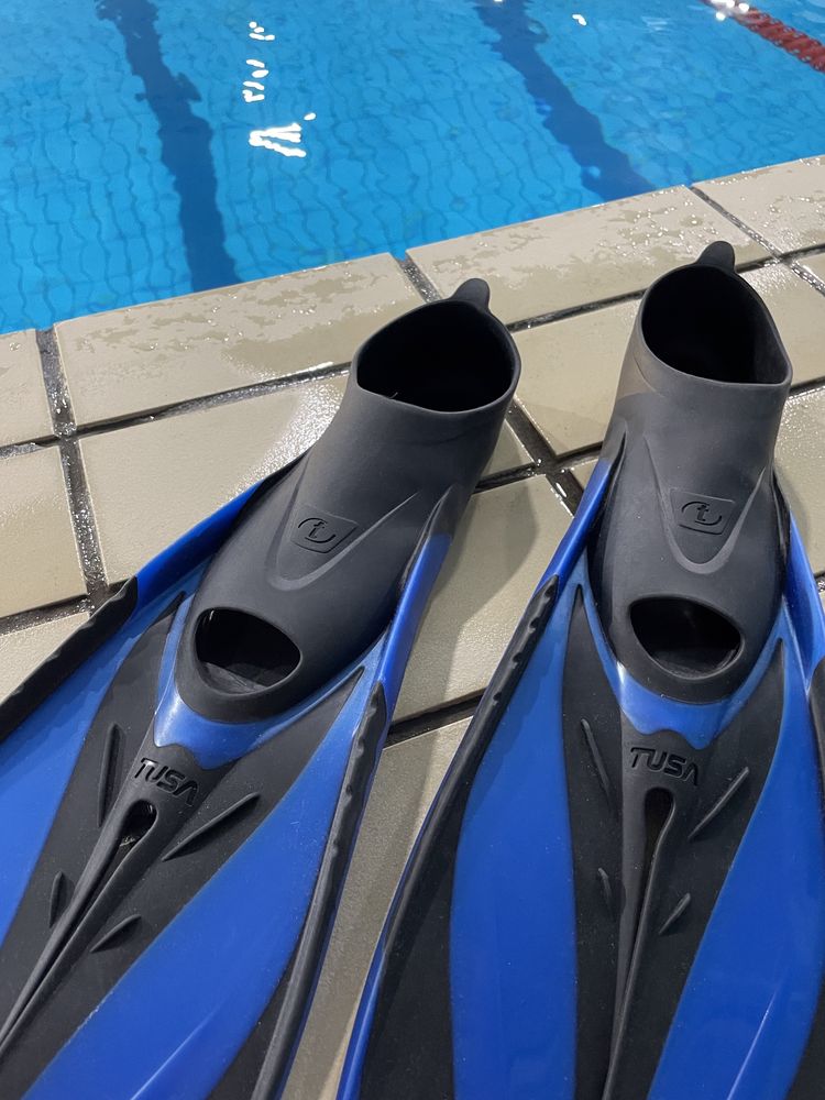 Ласты Tusa X-Pert Evolution FF-19BL-ML синие с чехлом