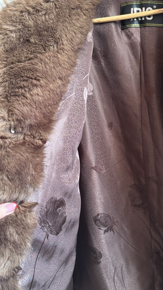 Шуба эко люкс качество под соболь